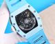 Super Clone Richard Mille RM011-FM Baby Blue Ceramic Watches 7750 Chronograph (4)_th.jpg